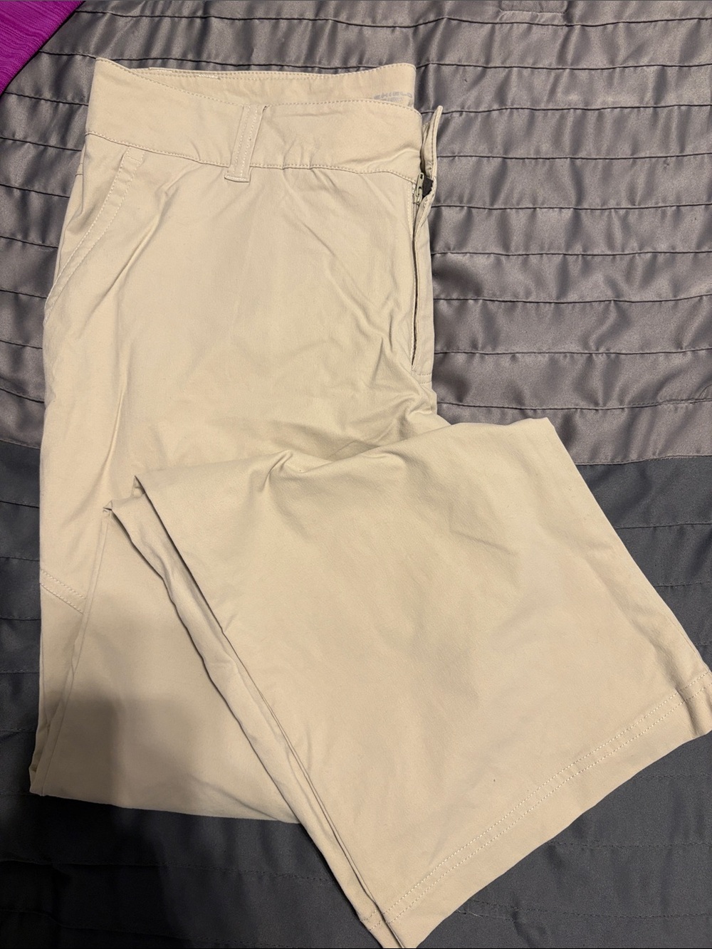Women's Beige Chino Pants - Classic Everyday Khakis